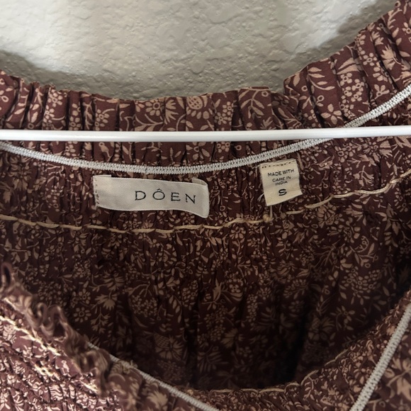 Doen Isidore Floral Midi Dress Terra Garden Bloom - Picture 10 of 11